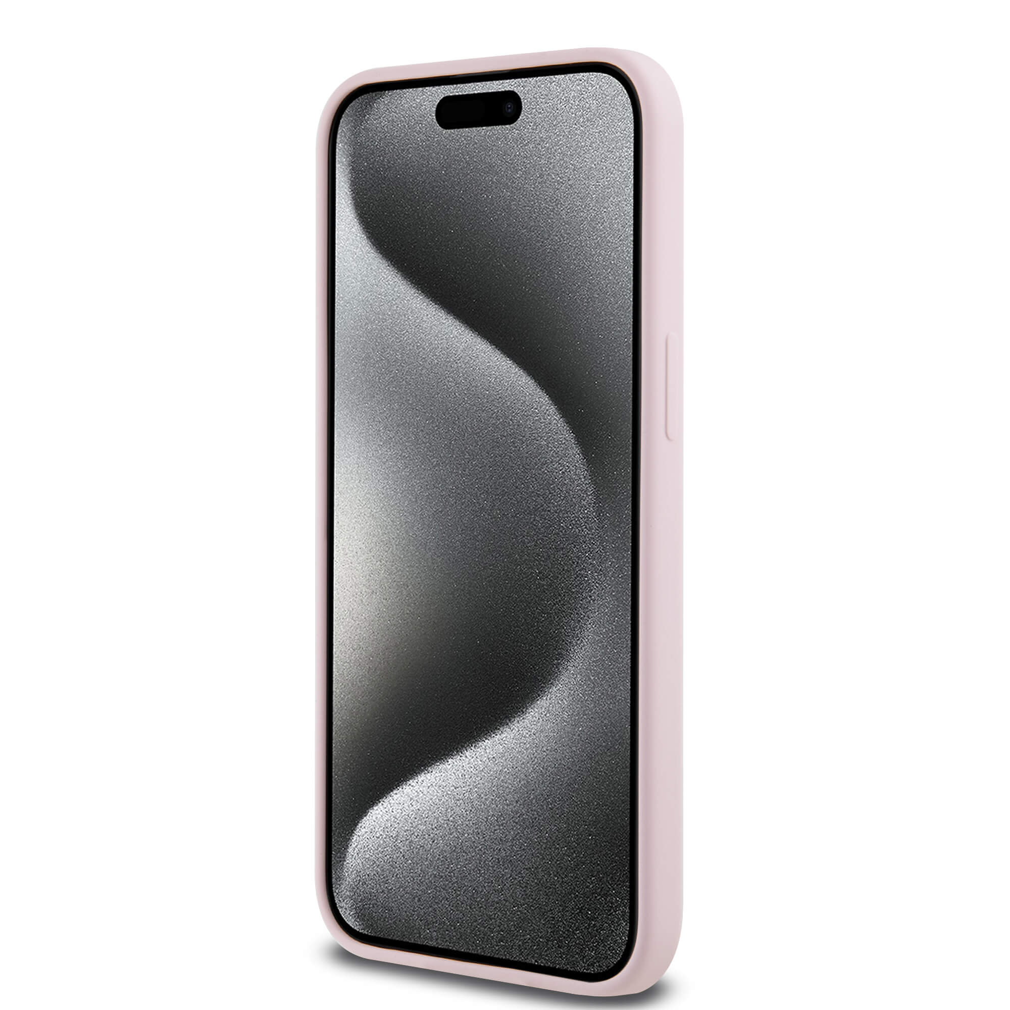 Karl Lagerfeld iPhone 15 Pro Max - Silicone Karl and Choupette - Θήκη Σιλικόνης με MagSafe - Pink - KLHMP15XSCMKCRHP
