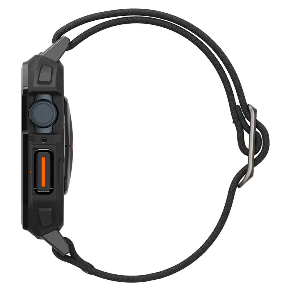 Spigen Λουράκι Apple Watch 6/7/8/9 - SE (1/2/3) - 44/45mm με Θήκη Προστασίας Lite Fit Pro - Matte Black