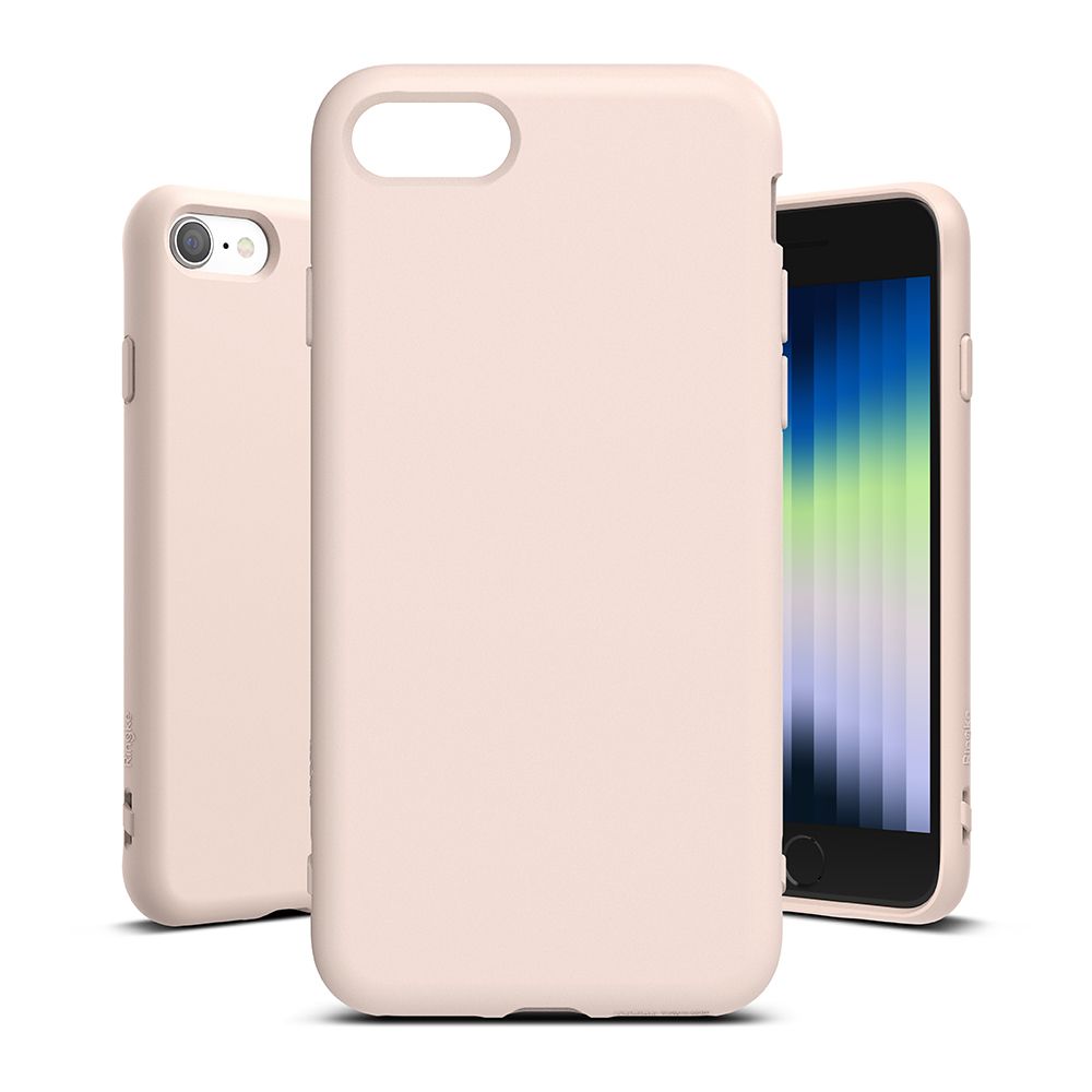 Ringke iPhone SE 2022 / SE 2020 / 7 / 8 Air S TPU Case Θήκη Σιλικόνης - Pink Sand