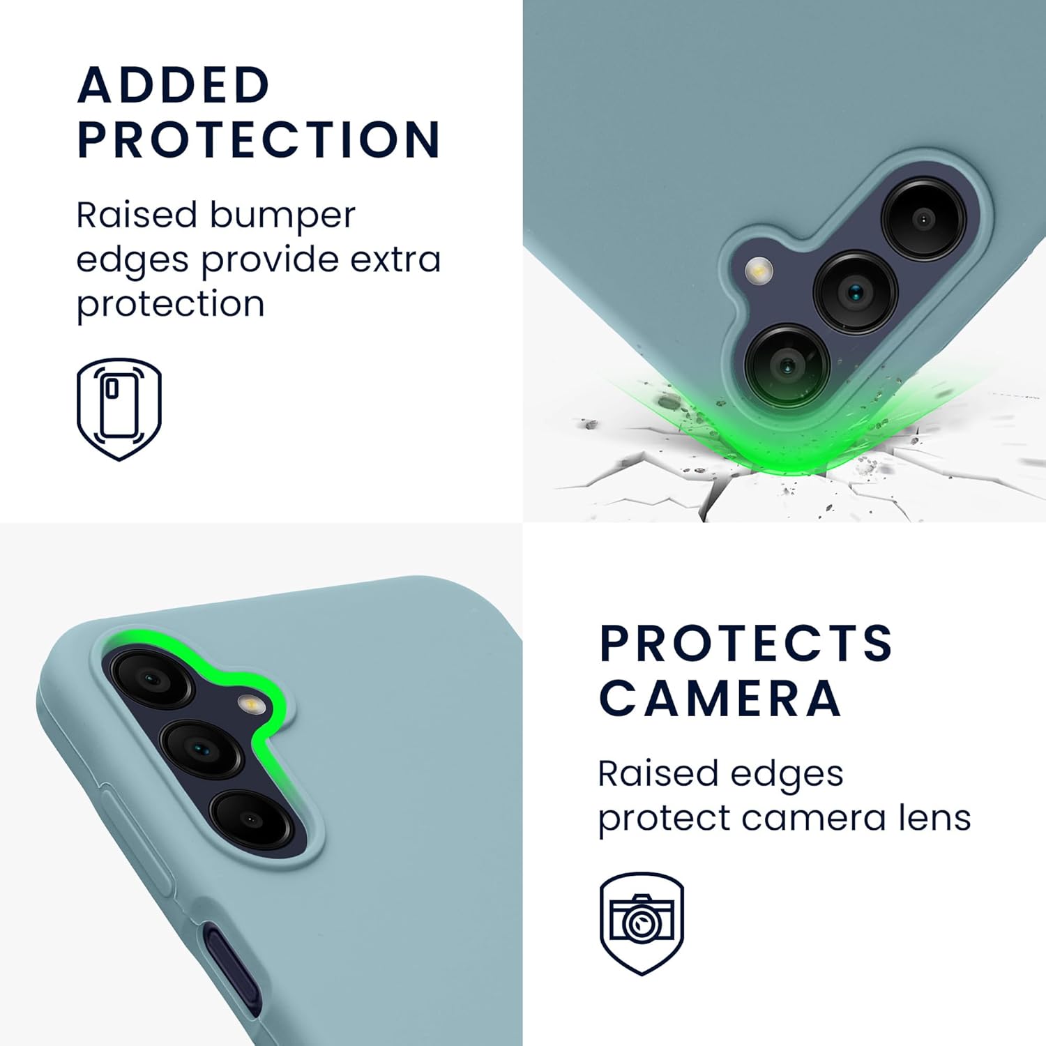 KW Samsung Galaxy A15 4G / A15 5G Θήκη Σιλικόνης Rubberized TPU - Antique Stone