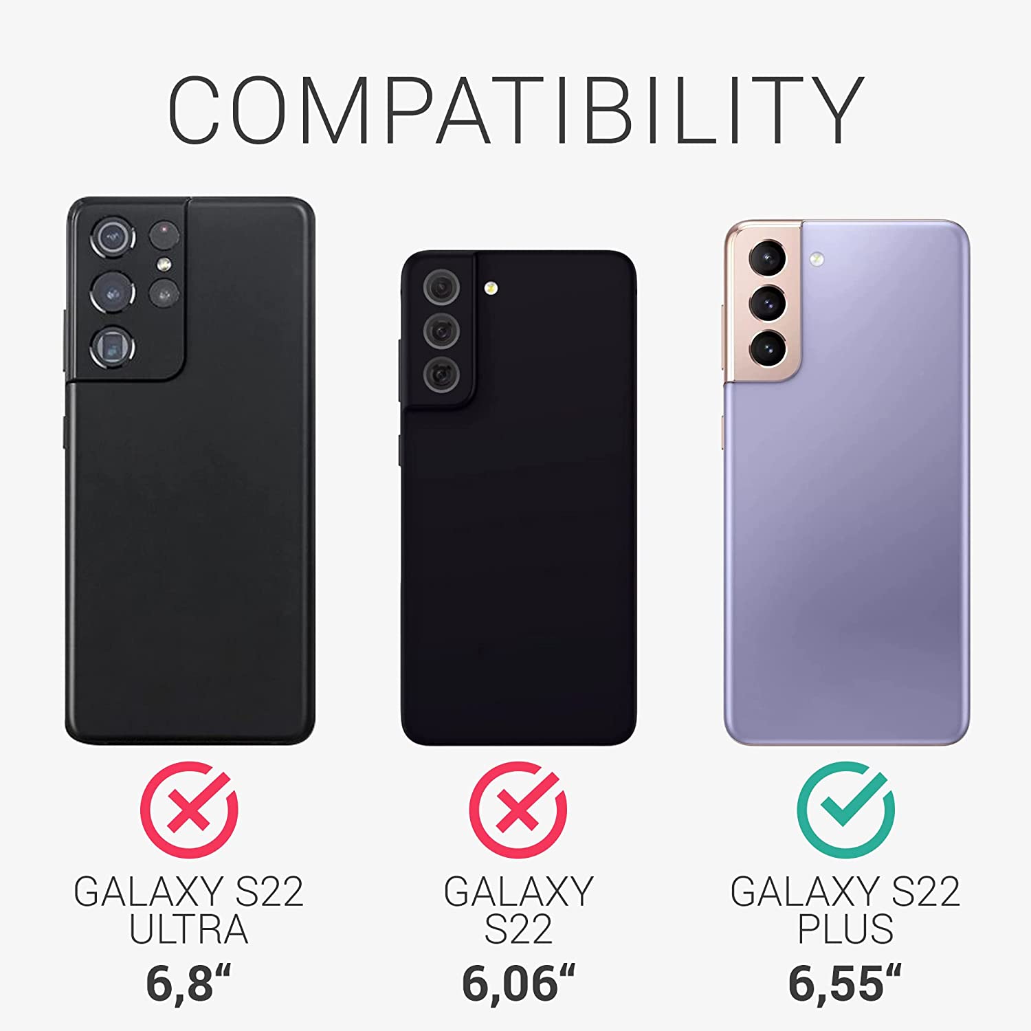 KW Samsung Galaxy S22 Plus Θήκη Σιλικόνης - Metallic Rose Gold - 56762.31