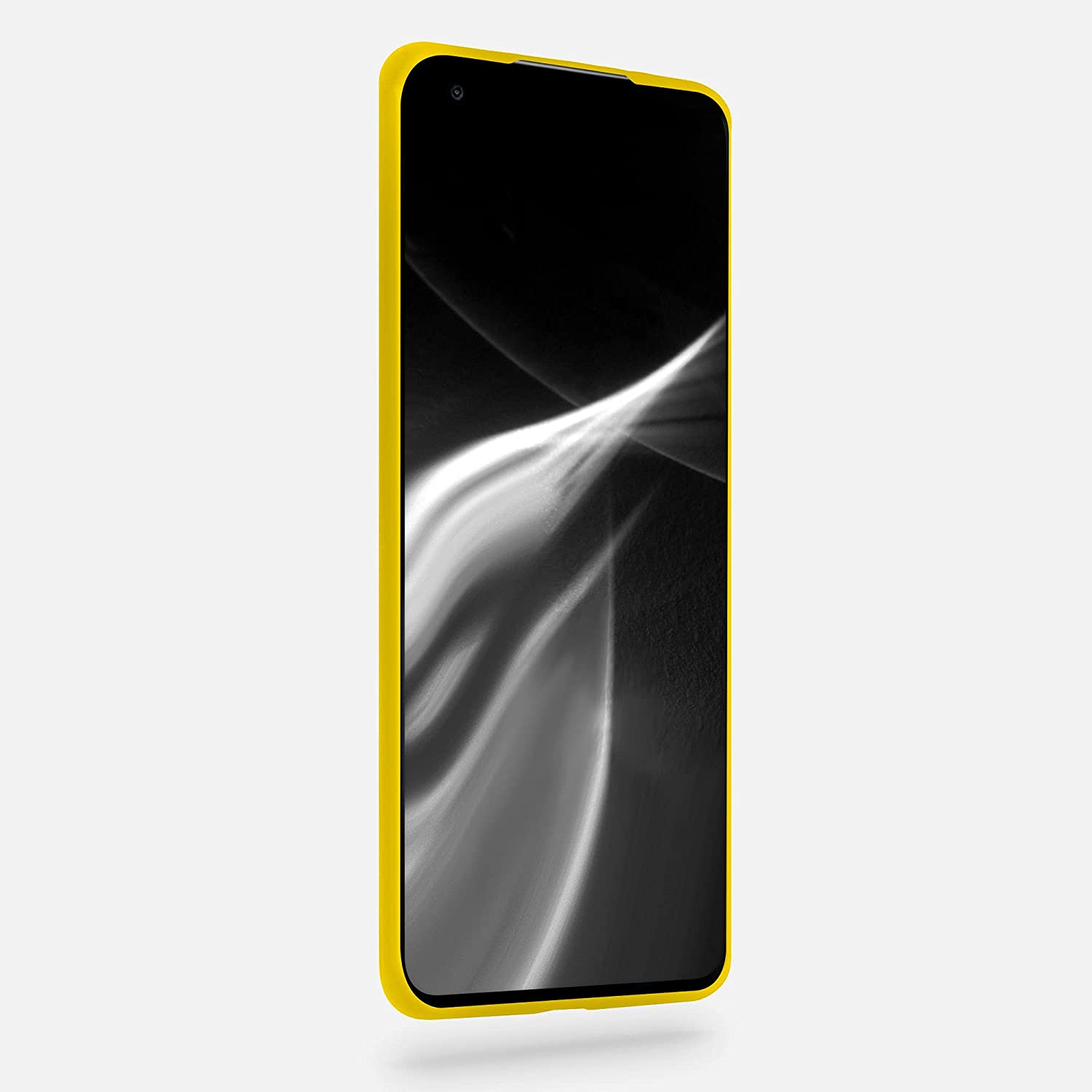 KW Xiaomi Mi 11 Θήκη Σιλικόνης TPU - Vibrant Yellow - 54188.165