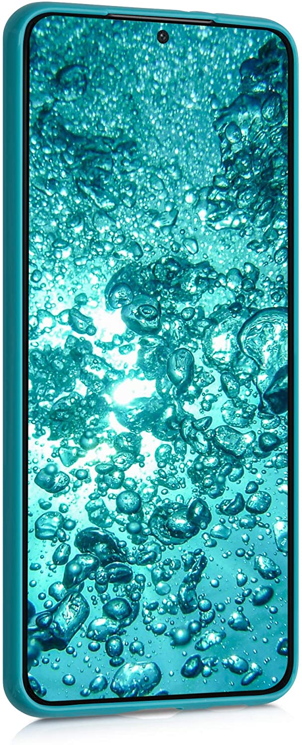 KW Samsung Galaxy S21 Θήκη Σιλικόνης TPU - Petrol Matte - 54055.57