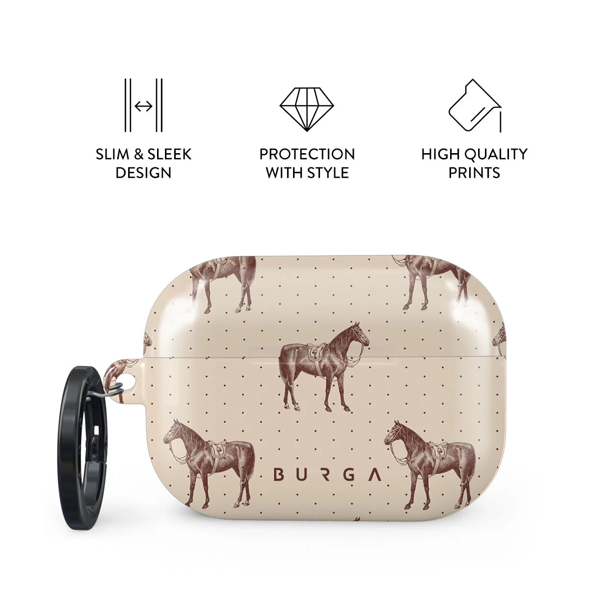 Burga AirPods Pro 2 Σκληρή Θήκη - Wild West