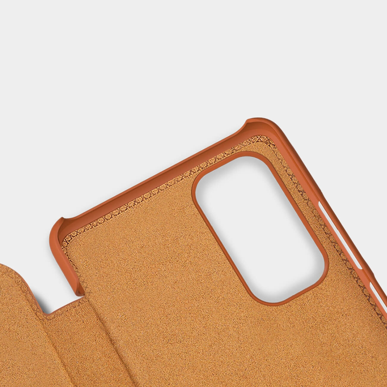 Nillkin Xiaomi Redmi Note 11 / Redmi Note 11S Qin Leather Flip Book Case Θήκη Βιβλίο - Brown