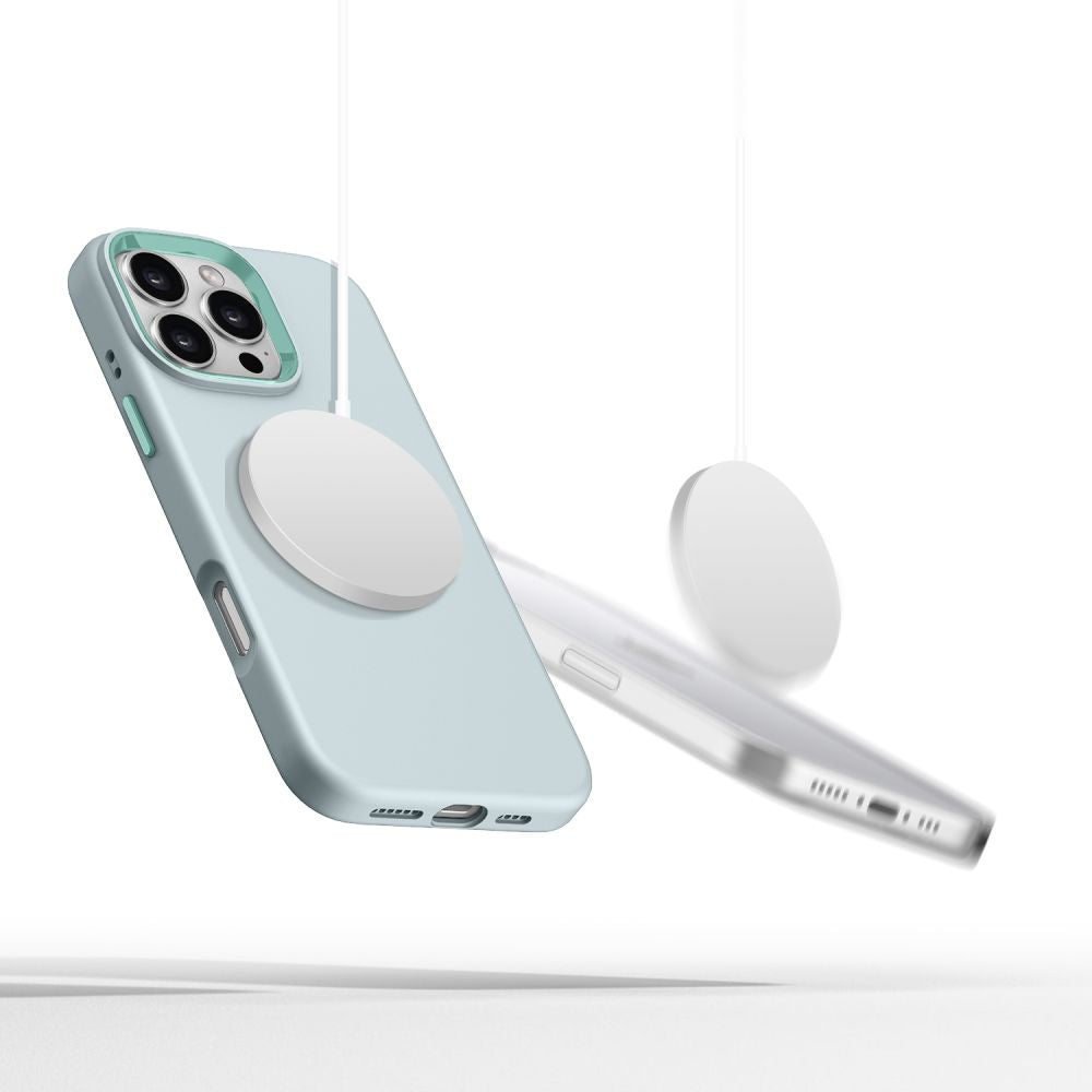 Tech-Protect iPhone 16 Pro Silicone Pure Θήκη Σιλικόνης TPU με MagSafe - Sky Blue