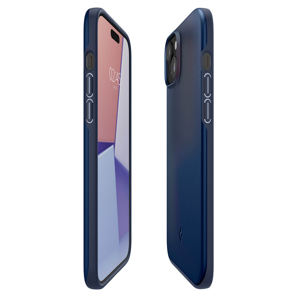 Spigen iPhone 15 Plus Thin Fit Σκληρή Θήκη - Navy Blue