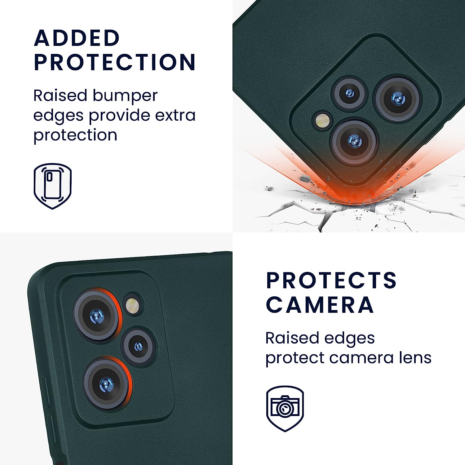 KW Xiaomi Poco X5 Pro 5G Θήκη Σιλικόνης TPU - Metallic Petrol - 60897.14