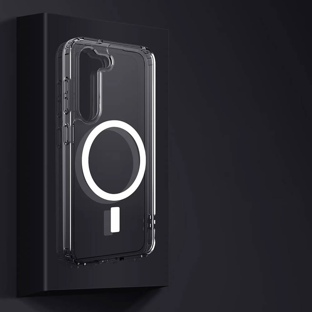 Techsuit Samsung Galaxy A36 5G - MagSafe Pro - Σκληρή Θήκη με Πλαίσιο Σιλικόνης - Διάφανη