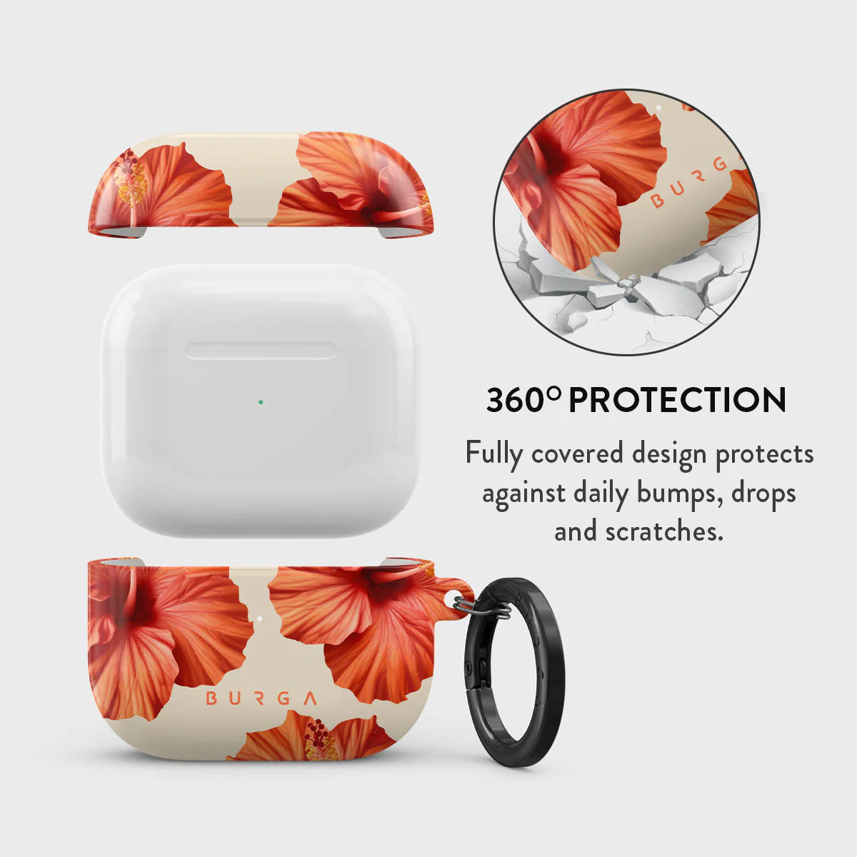 Burga AirPods 3 Σκληρή Θήκη - Bonita