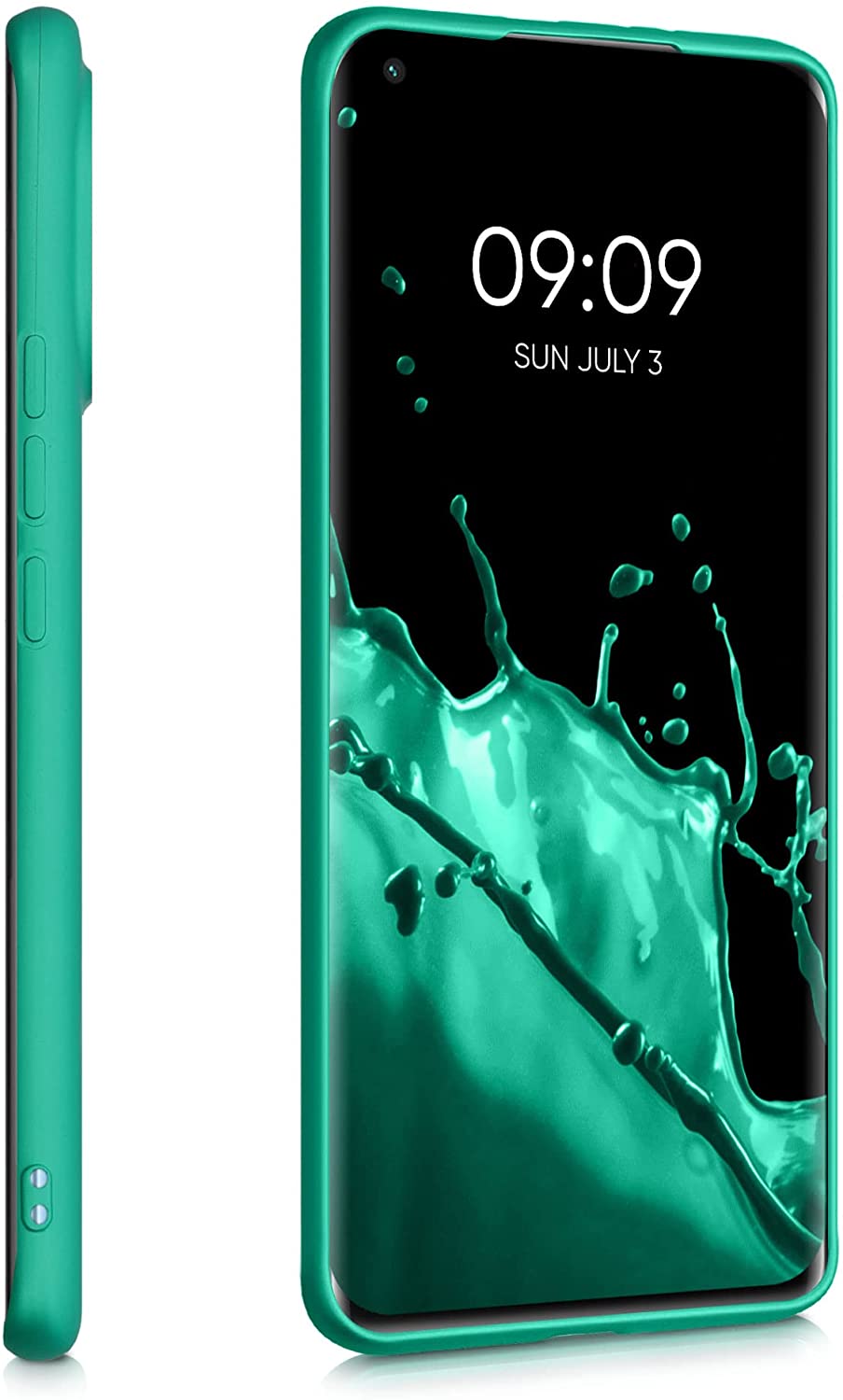 KW Xiaomi Mi 11 Θήκη Σιλικόνης TPU - Metallic Turquoise - 54189.128
