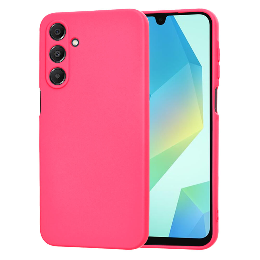 Techsuit Samsung Galaxy A16 4G / A16 5G SoftFlex Θήκη Σιλικόνης - Hot Pink