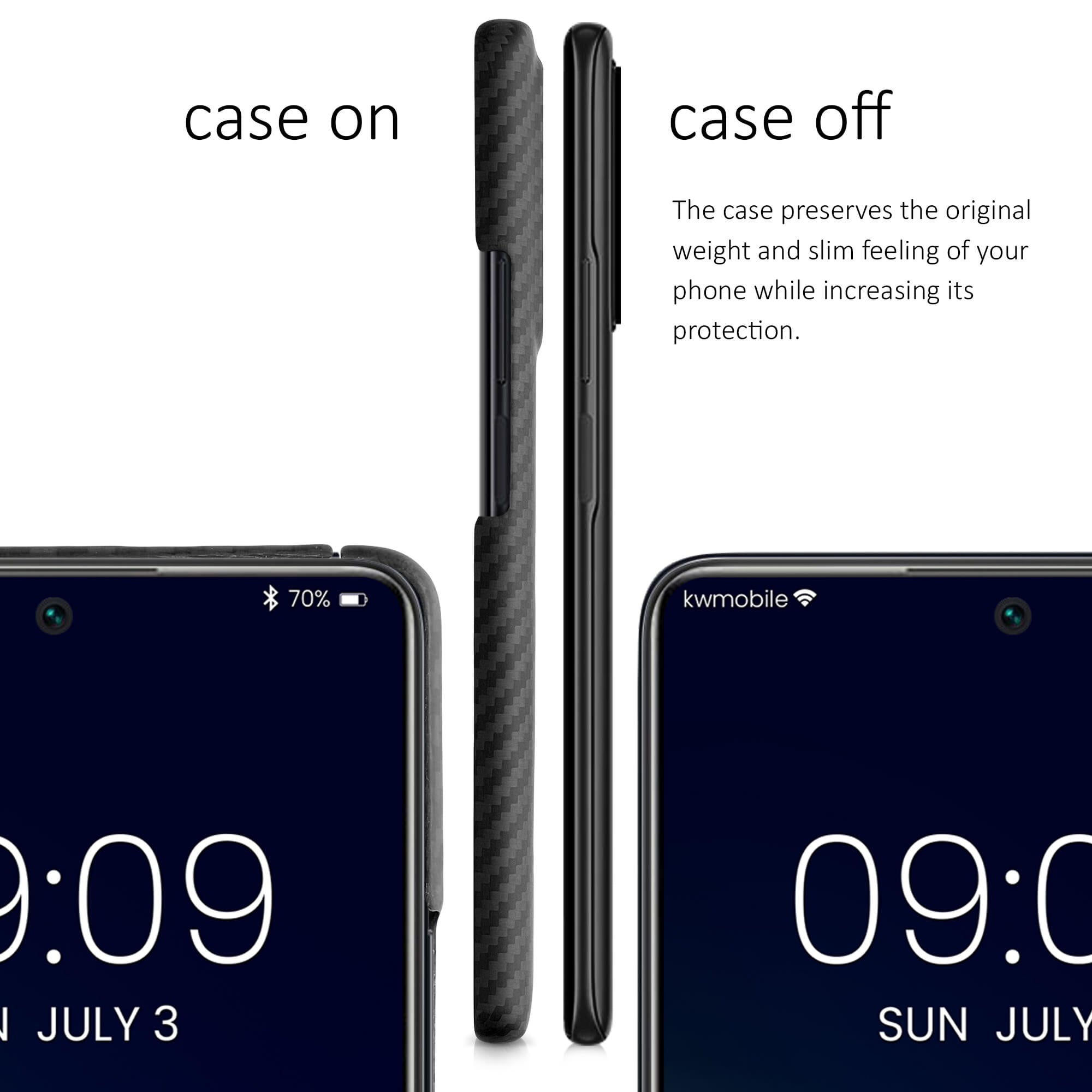 Kalibri Xiaomi 11T / 11T Pro Σκληρή Θήκη Aramid Fiber Body Armor - Black Matte - 56252.47