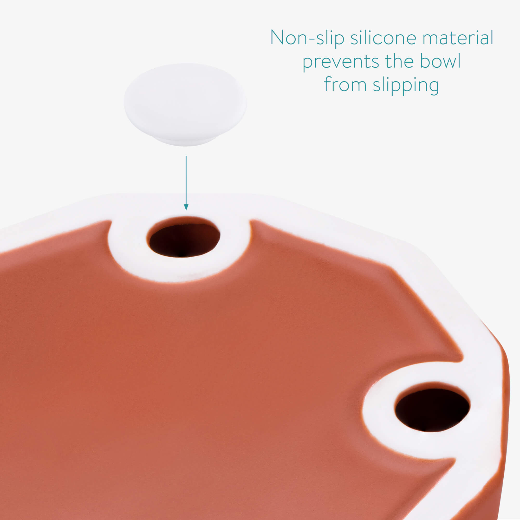 Navaris Κεραμικό Μπολ Φαγητού και Νερού για Κατοικίδια - Pink - 55230.08