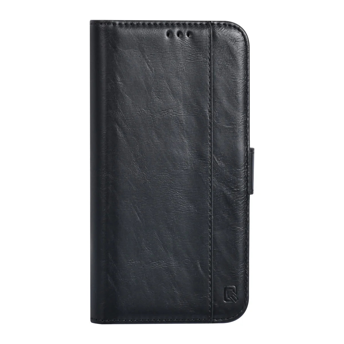Tuniq iPhone 15 - Θήκη Πορτοφόλι από Δερματίνη με Stand - Μαύρο