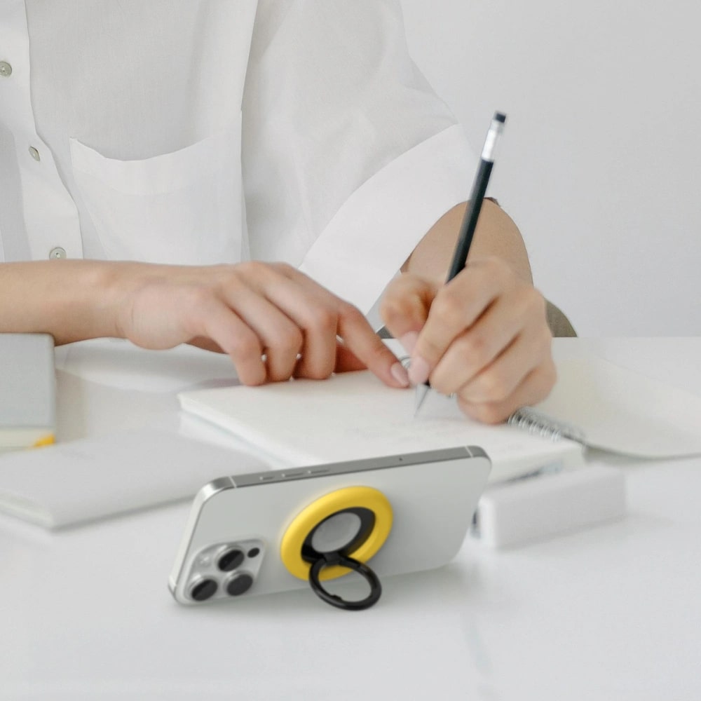 Spigen Nano Pop MagFit - MagSafe Δαχτυλίδι Συγκράτησης Κινητού - Βάση Στήριξης - Black Sesame