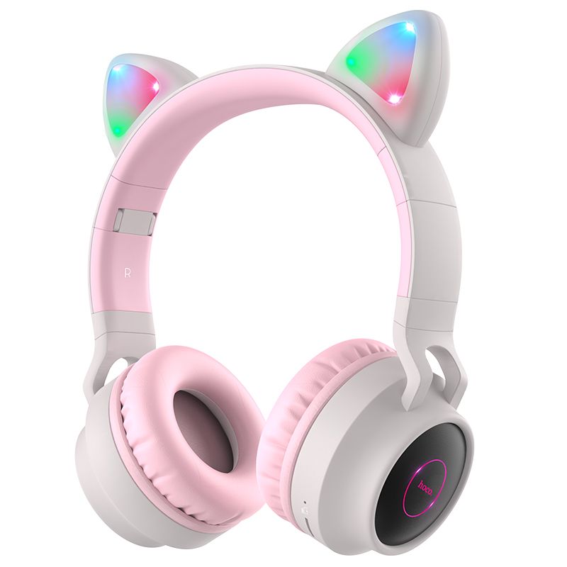 Hoco W27 Cat Ear - Ασύρματα Bluetooth 5.0 Ακουστικά - Grey