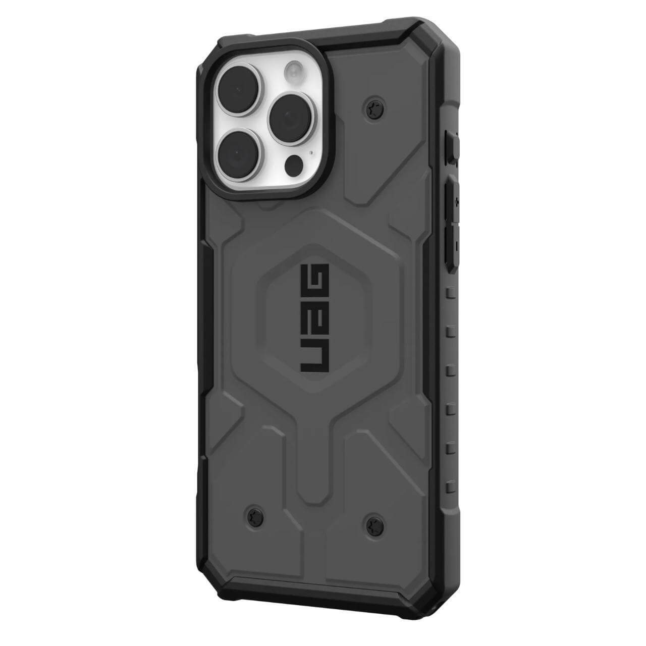 UAG iPhone 16 Pro Max Pathfinder MagSafe Series Σκληρή Θήκη με MagSafe - Silver