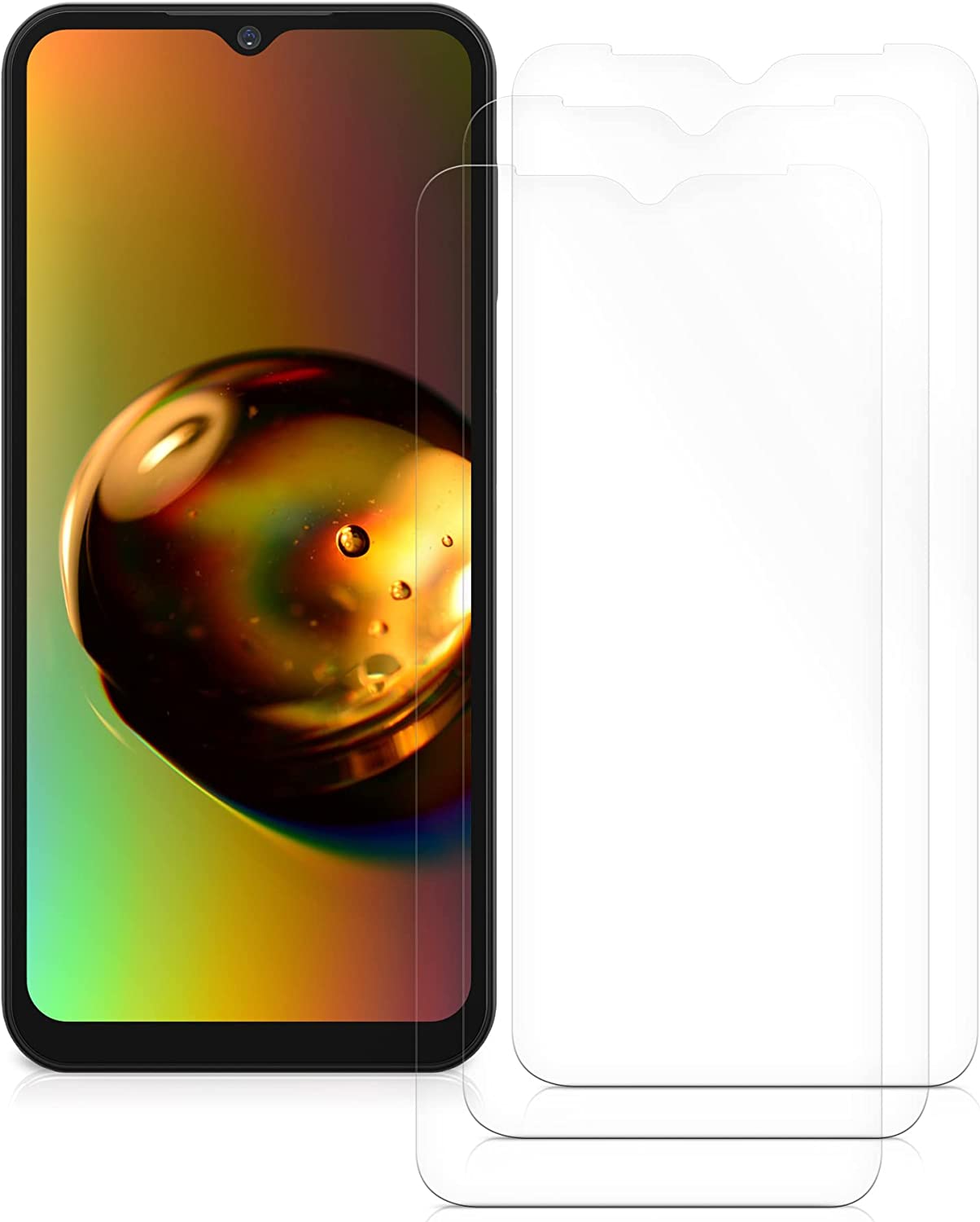 KW Samsung Galaxy A14 5G - 3 Μεμβράνες Προστασίας Οθόνης - Διάφανες - 60816.1