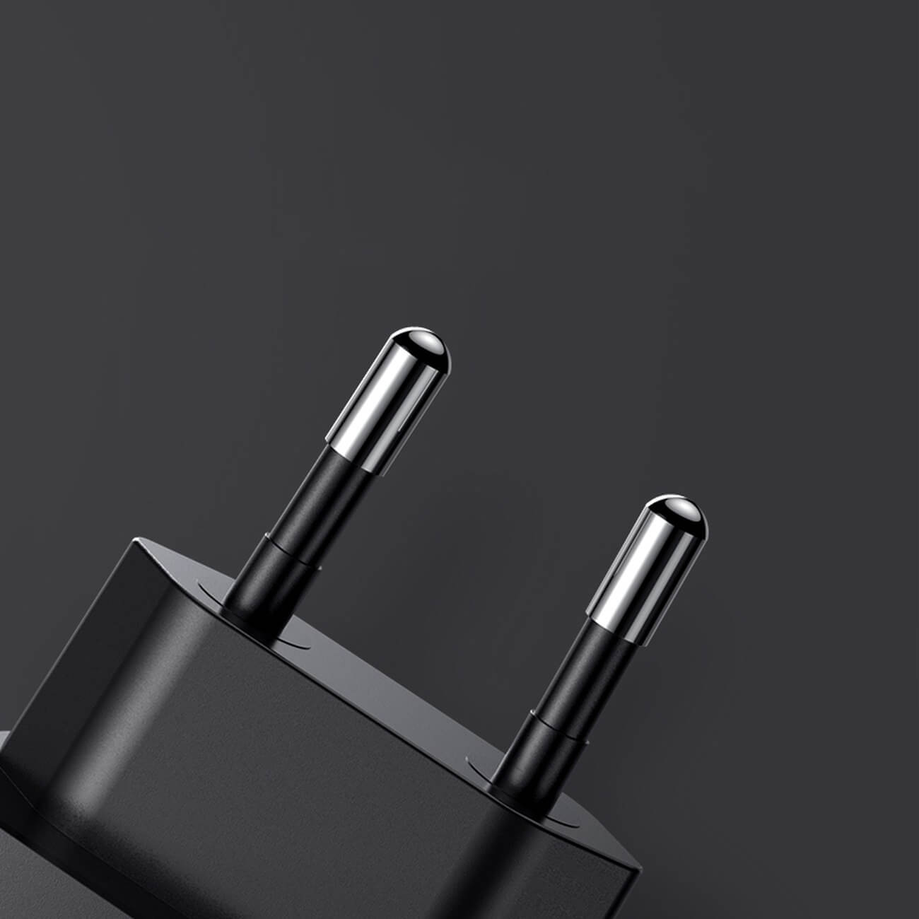 Joyroom L-QP182 Οικιακός Φορτιστής Γρήγορης Φόρτισης USB και Type-C QC 3.0 PD 18W - Black