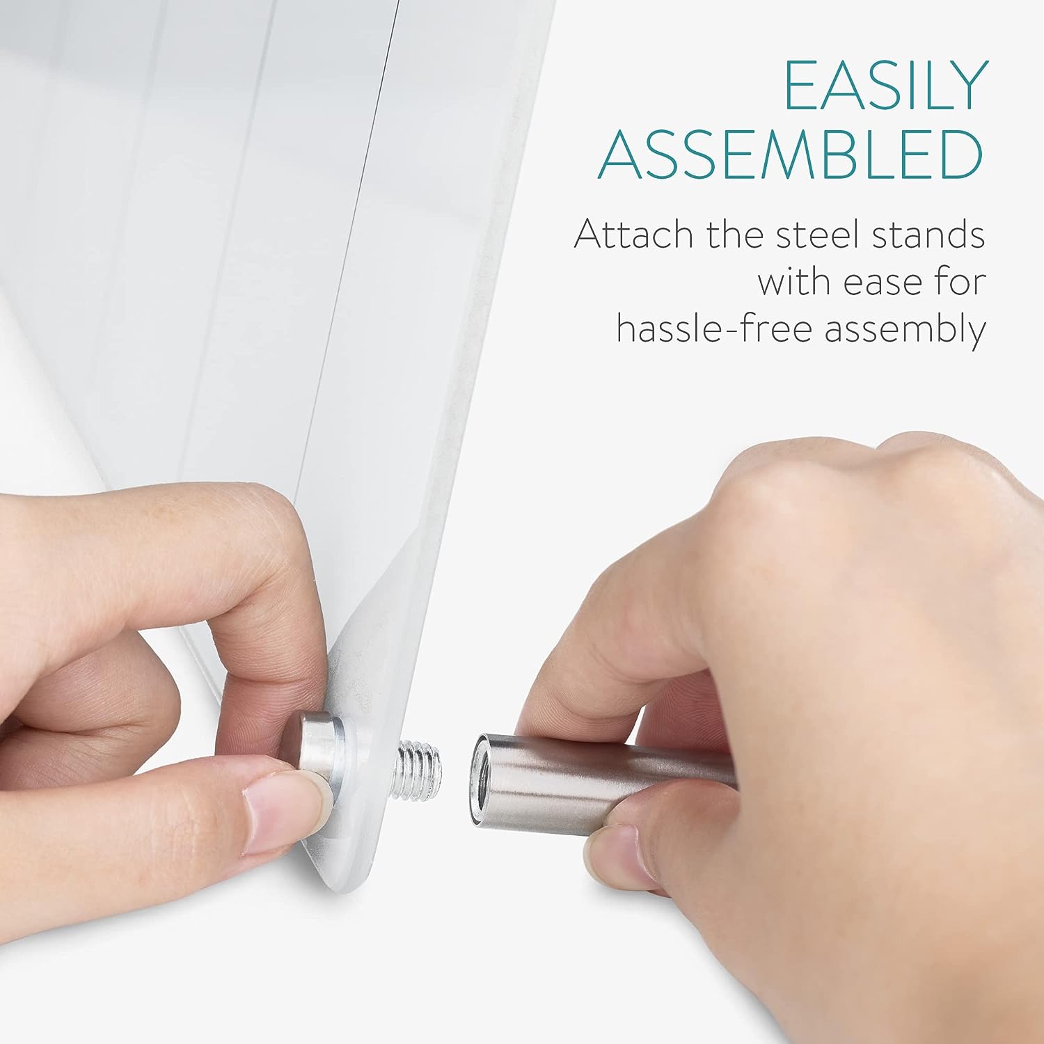 Navaris Επιτραπέζιος Εβδομαδιαίος Γυάλινος Πίνακας Χρονοδιαγράμματος - White - 54819.01