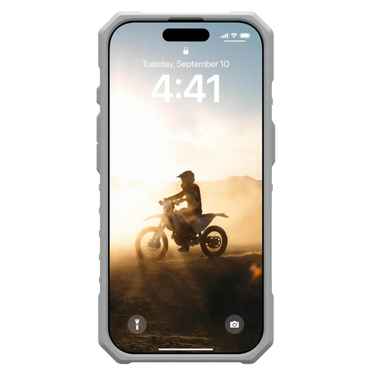 UAG iPhone 16 Pro Pathfinder Clear MagSafe Σκληρή Θήκη με MagSafe - Active Neon