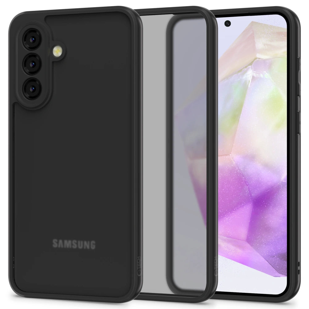 Tech-Protect Samsung Galaxy A36 5G MagMat Σκληρή Θήκη με Πλαίσιο Σιλικόνης - Matte Black