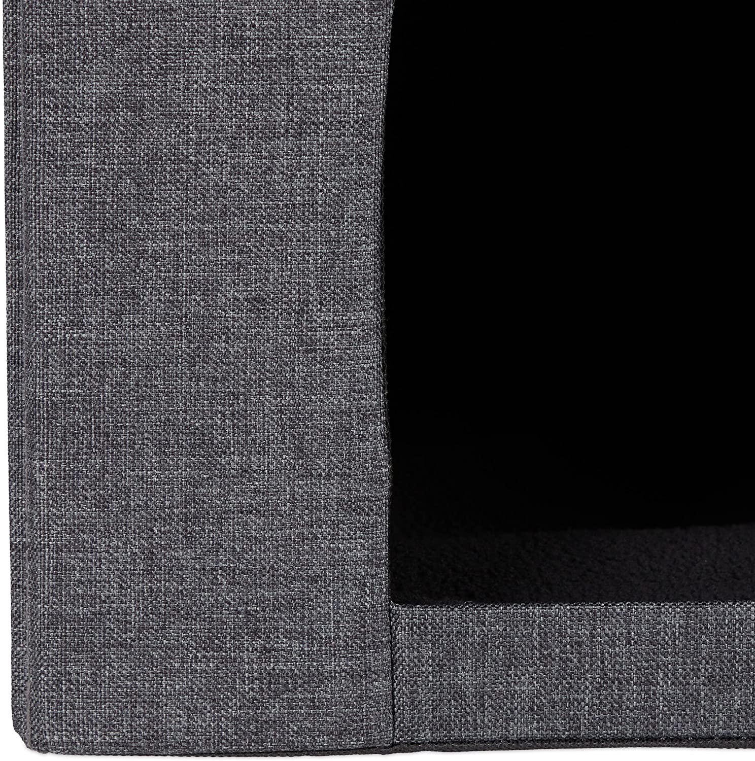 Relaxdays Πάγκος / Σπηλιά για Γάτες και Μικρά Σκυλιά - 38,5 x 74,5 x 37 cm - Grey - 4052025385163