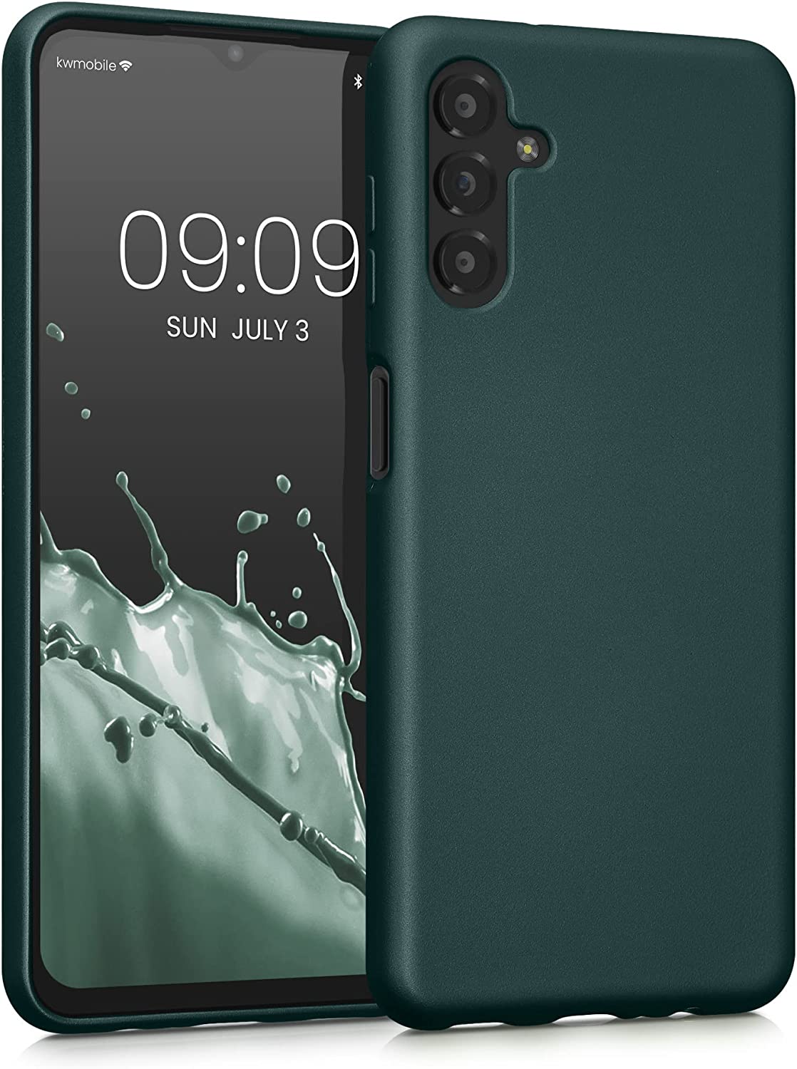 KW Samsung Galaxy A13 5G Θήκη Σιλικόνης TPU - Metallic Petrol - 59741.14