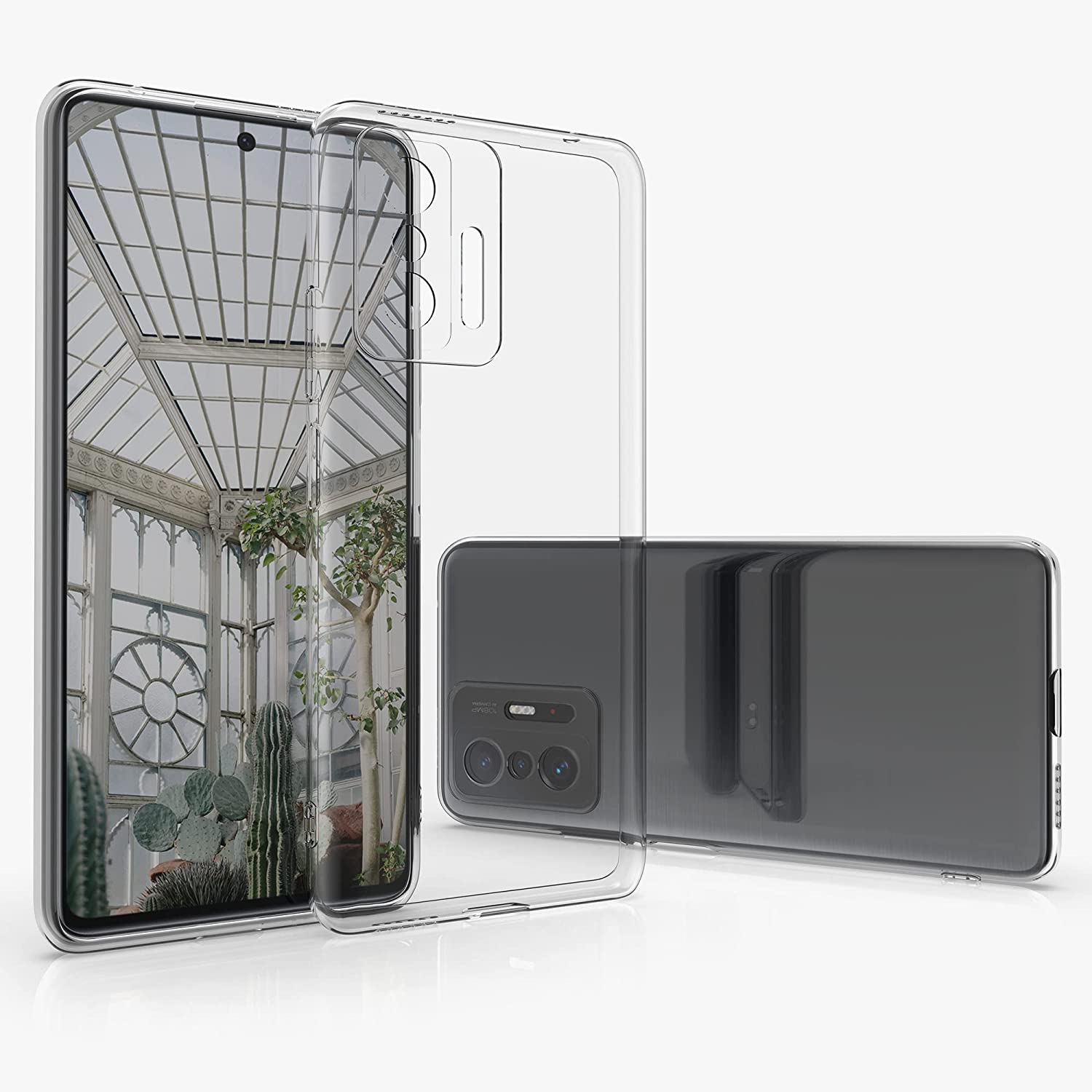 KW Xiaomi 11T / 11T Pro Θήκη Σιλικόνης TPU - Διάφανη - 56322.03