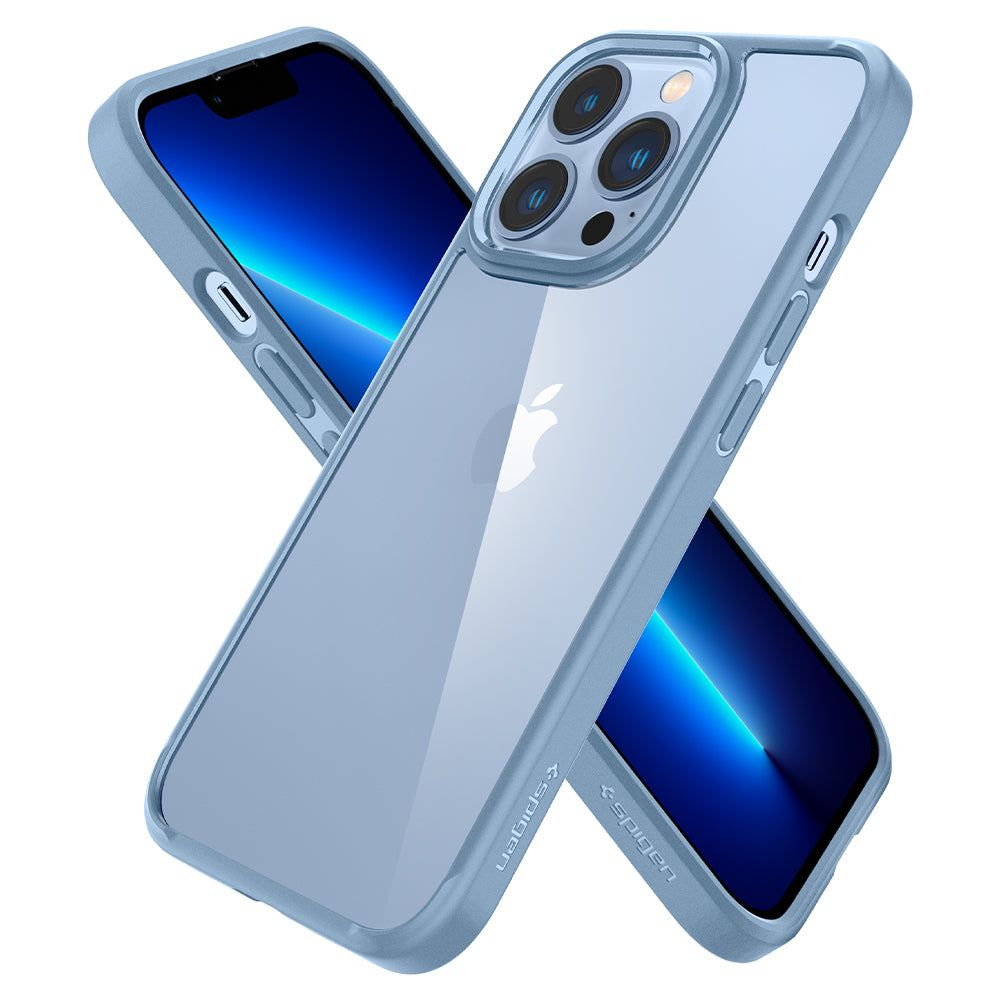 Spigen iPhone 13 Pro Ultra Hybrid Σκληρή Θήκη με Πλαίσιο Σιλικόνης - Sierra Blue