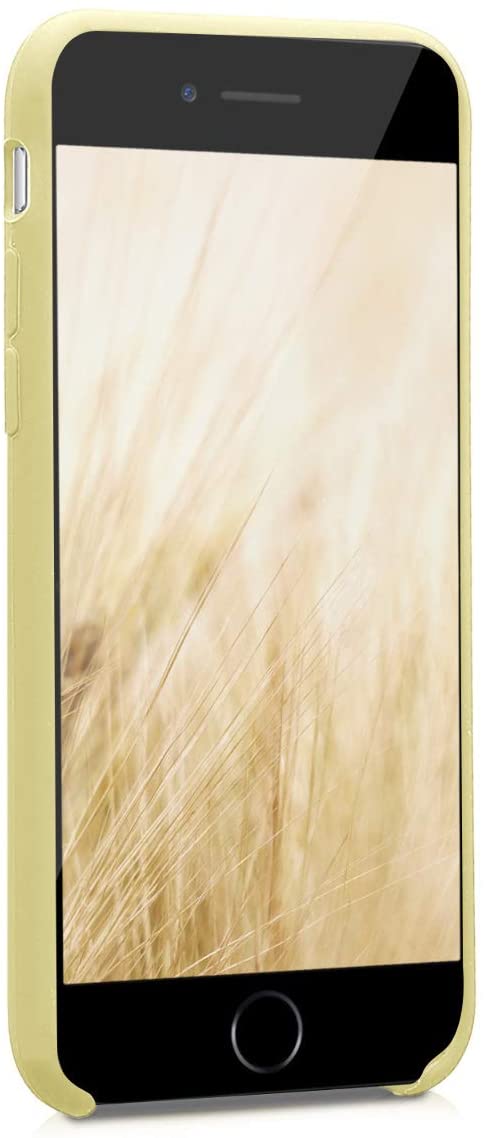 KW iPhone SE 2022 / SE 2020 / 7 / 8 Θήκη Σιλικόνης Rubber TPU - French Vanilla - 40225.153