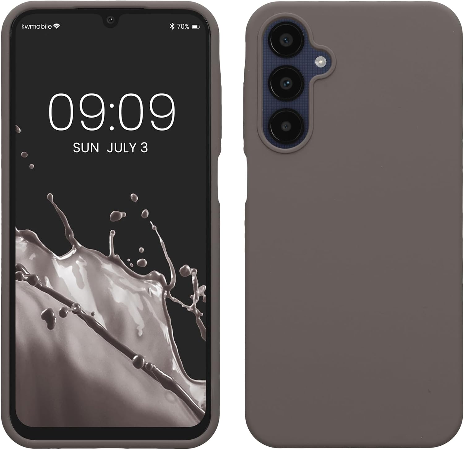 KW Samsung Galaxy A25 5G Θήκη Σιλικόνης Rubberized TPU - Stone Dust