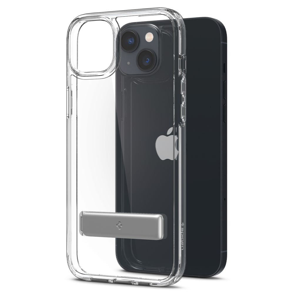 Spigen iPhone 14 Plus / iPhone 15 Plus Ultra Hybrid S Σκληρή Θήκη με Πλαίσιο Σιλικόνης - Crystal Clear