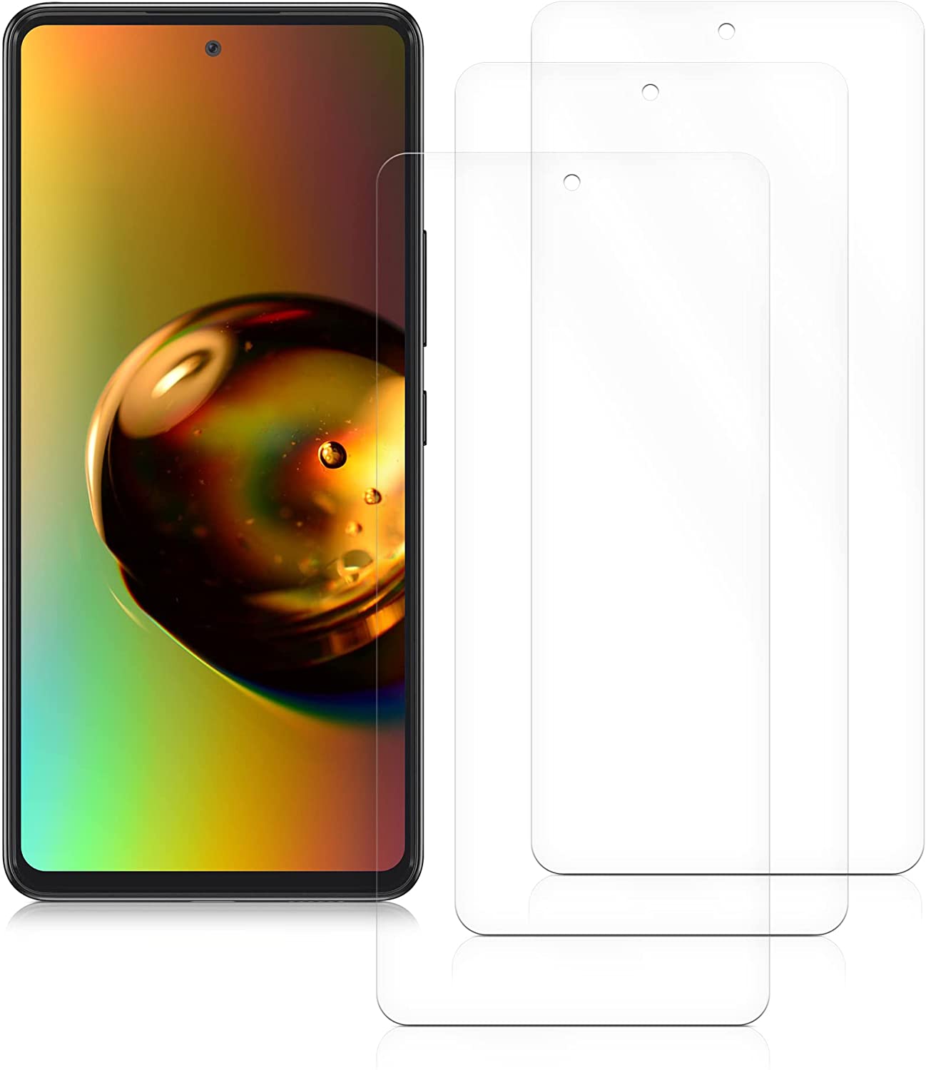 KW Samsung Galaxy A53 5G - 3 Μεμβράνες Προστασίας Οθόνης - Διάφανες - 57870.1