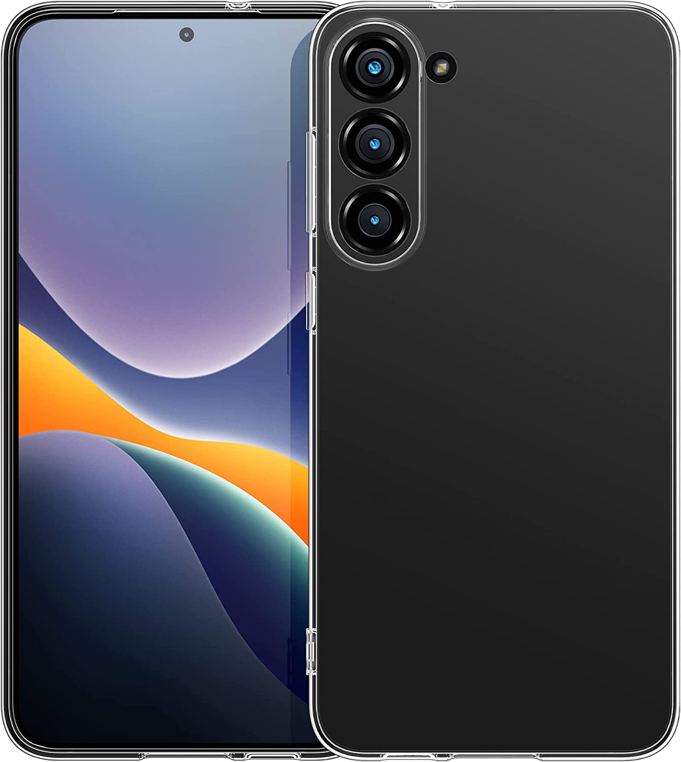 KW Samsung Galaxy S23+ Θήκη Σιλικόνης TPU - Διάφανη - 60318.03