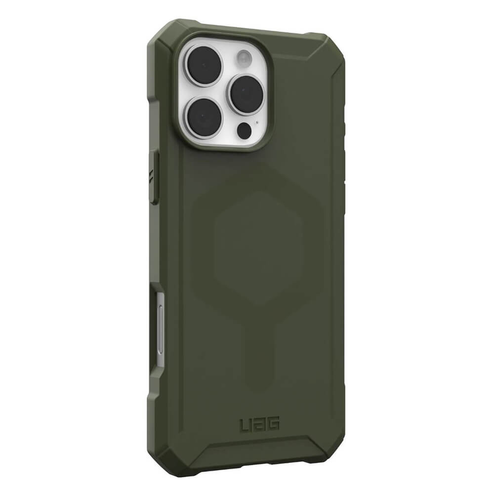UAG iPhone 16 Pro Max Essential Armor MagSafe Θήκη Σιλικόνης TPU με MagSafe - Olive Drab