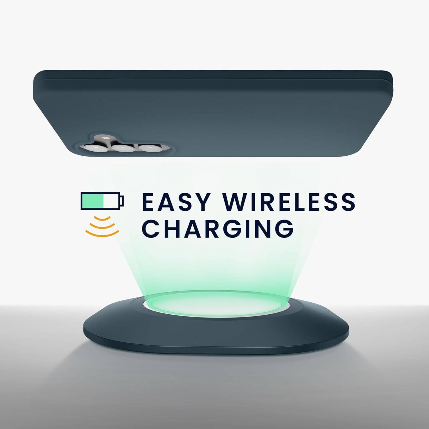 KW Samsung Galaxy S24 Θήκη Σιλικόνης Rubberized TPU - Dark Slate