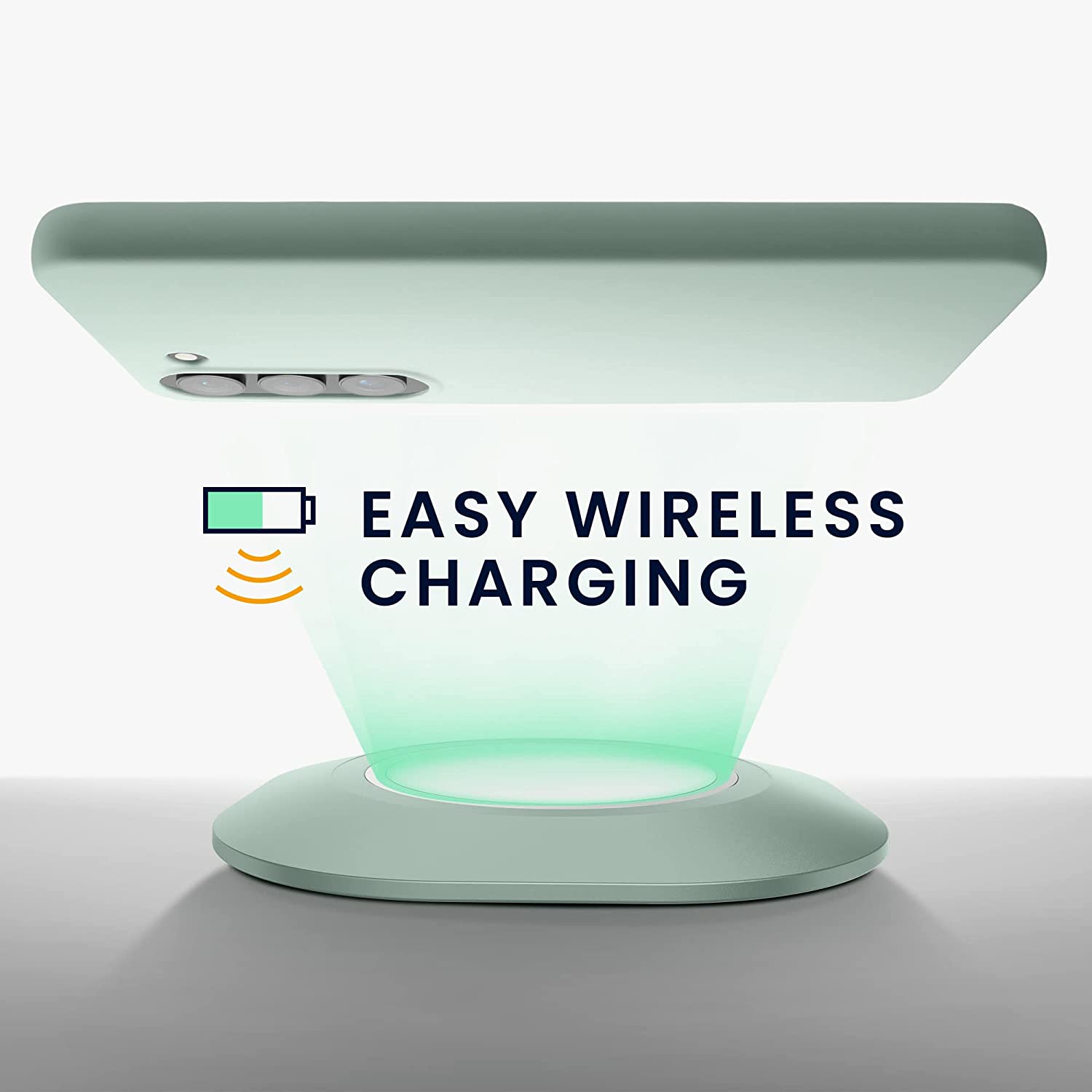 KW Samsung Galaxy S23 Θήκη Σιλικόνης TPU - Cool Mint - 60282.200