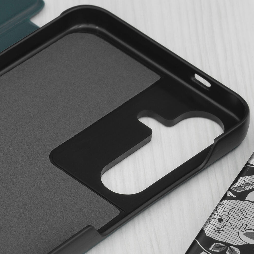 Techsuit Samsung Galaxy S25 Plus - eFold Series - Θήκη Βιβλίο - Dark Green