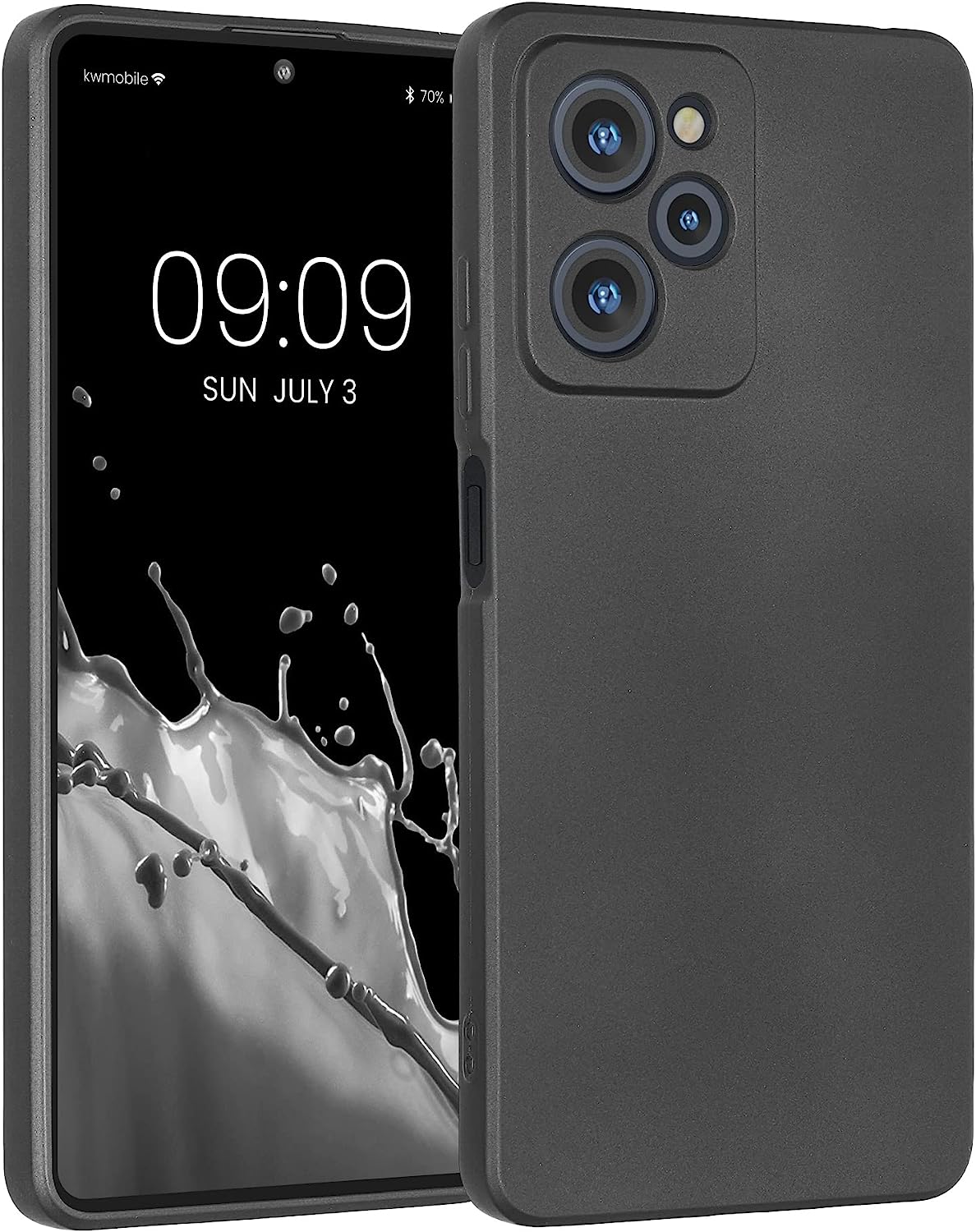 KW Xiaomi Poco X5 Pro 5G Θήκη Σιλικόνης TPU - Metallic Grey - 60897.232