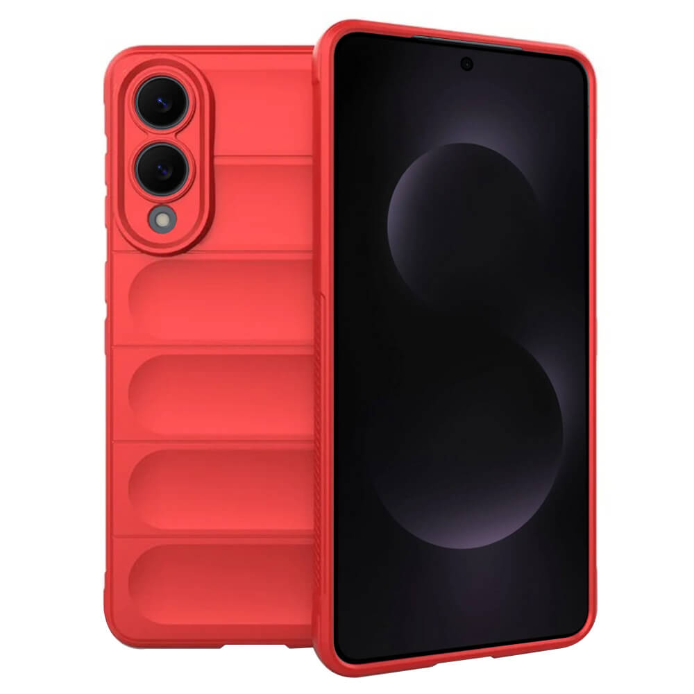 Techsuit Samsung Galaxy S25 Edge Magic Shield Θήκη Σιλικόνης TPU - Red