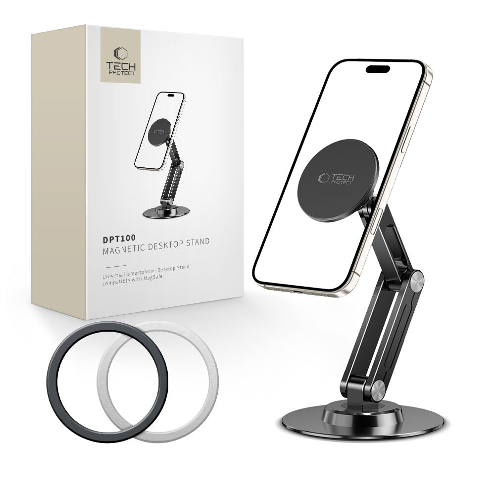 Tech-Protect DPT100 Μαγνητική Βάση Στήριξης Κινητού για το Γραφείο - Black