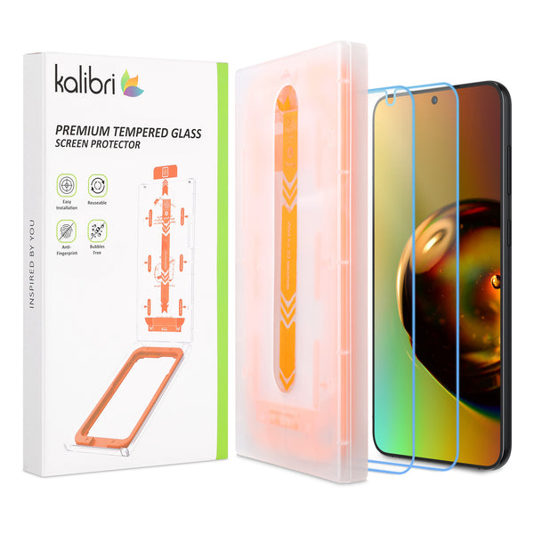 Kalibri Samsung Galaxy S24 Full Screen Αντιχαρακτικό Γυαλί Οθόνης - 2 Τεμάχια - Διάφανα