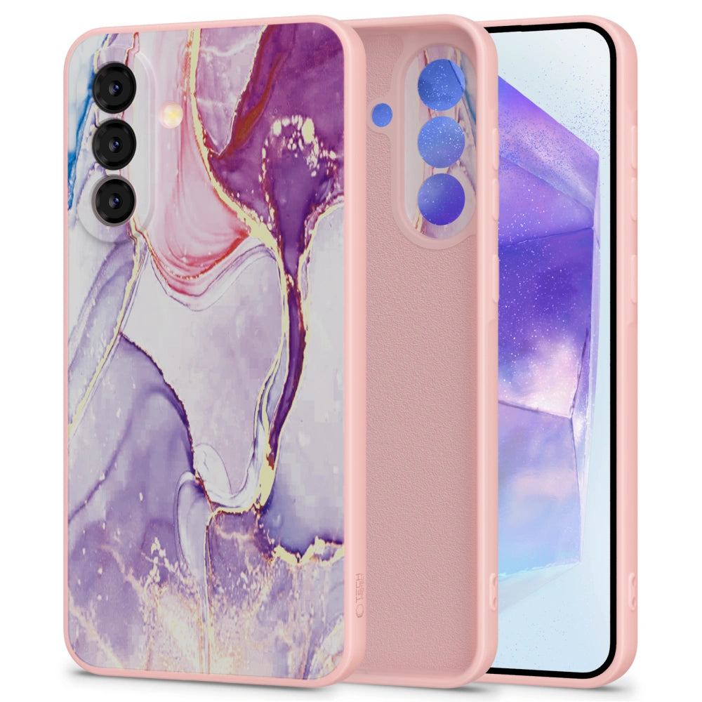 Tech-Protect Samsung Galaxy A56 5G Icon Θήκη Σιλικόνης Rubber TPU - Marble