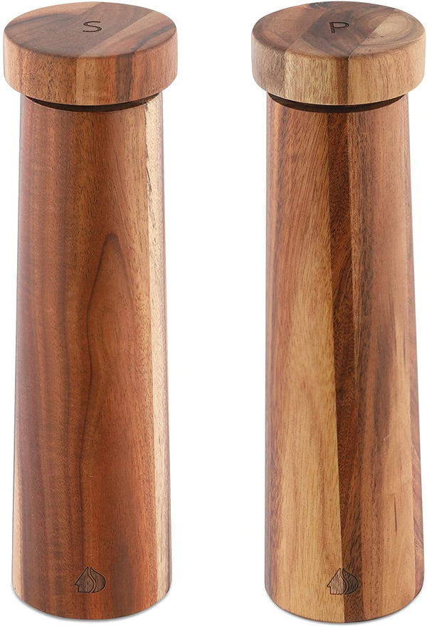 Navaris Salt and Pepper Mill Set Σετ Μύλων Αλάτι και Πιπέρι - Acacia Wood - 49616.03
