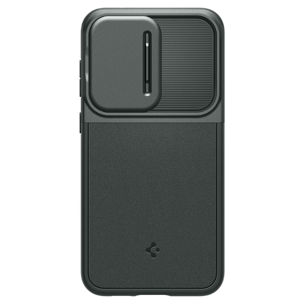 Spigen Samsung Galaxy S23 FE Optik Armor Θήκη Σιλικόνης με Κάλυμμα για την Κάμερα - Abyss Green