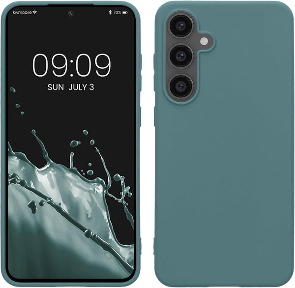 KW Samsung Galaxy S24 FE Λεπτή Θήκη Σιλικόνης TPU - Arctic Night - likebrands.gr