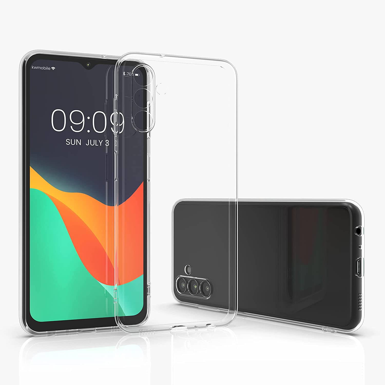 KW Samsung Galaxy A13 5G Θήκη Σιλικόνης TPU - Διάφανη - 59084.03