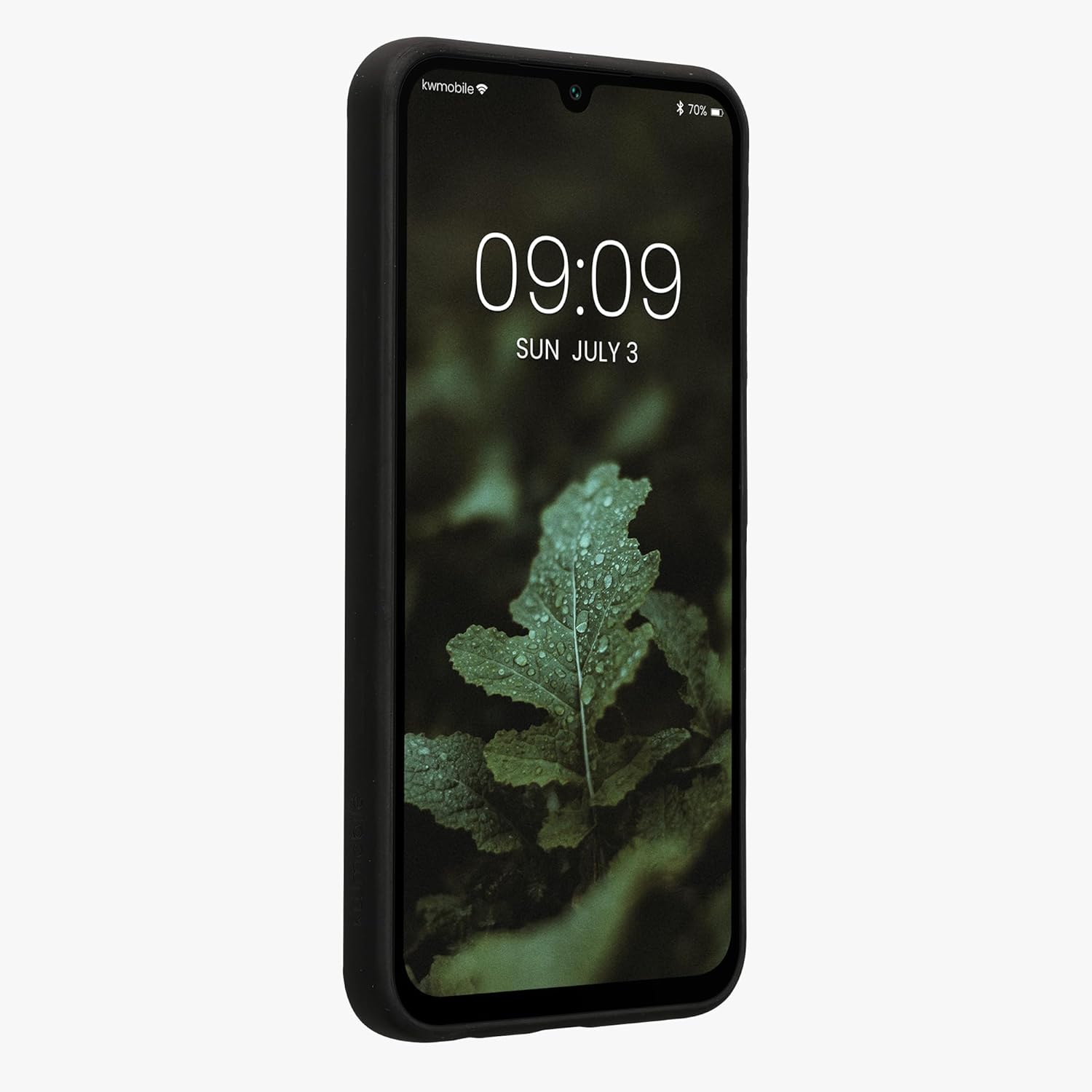 KW Samsung Galaxy A15 4G / A15 5G Θήκη από Φυσικό Ξύλο - Dark Brown